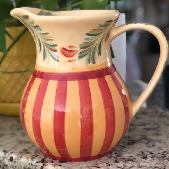 Southern Living At Home Gail Pittman Sienna Pitcher - Picture 1 of 8